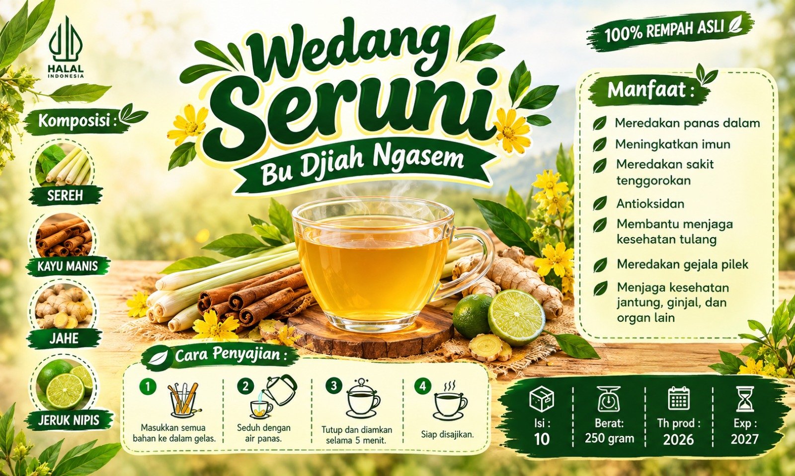 Contoh label sendiri 2