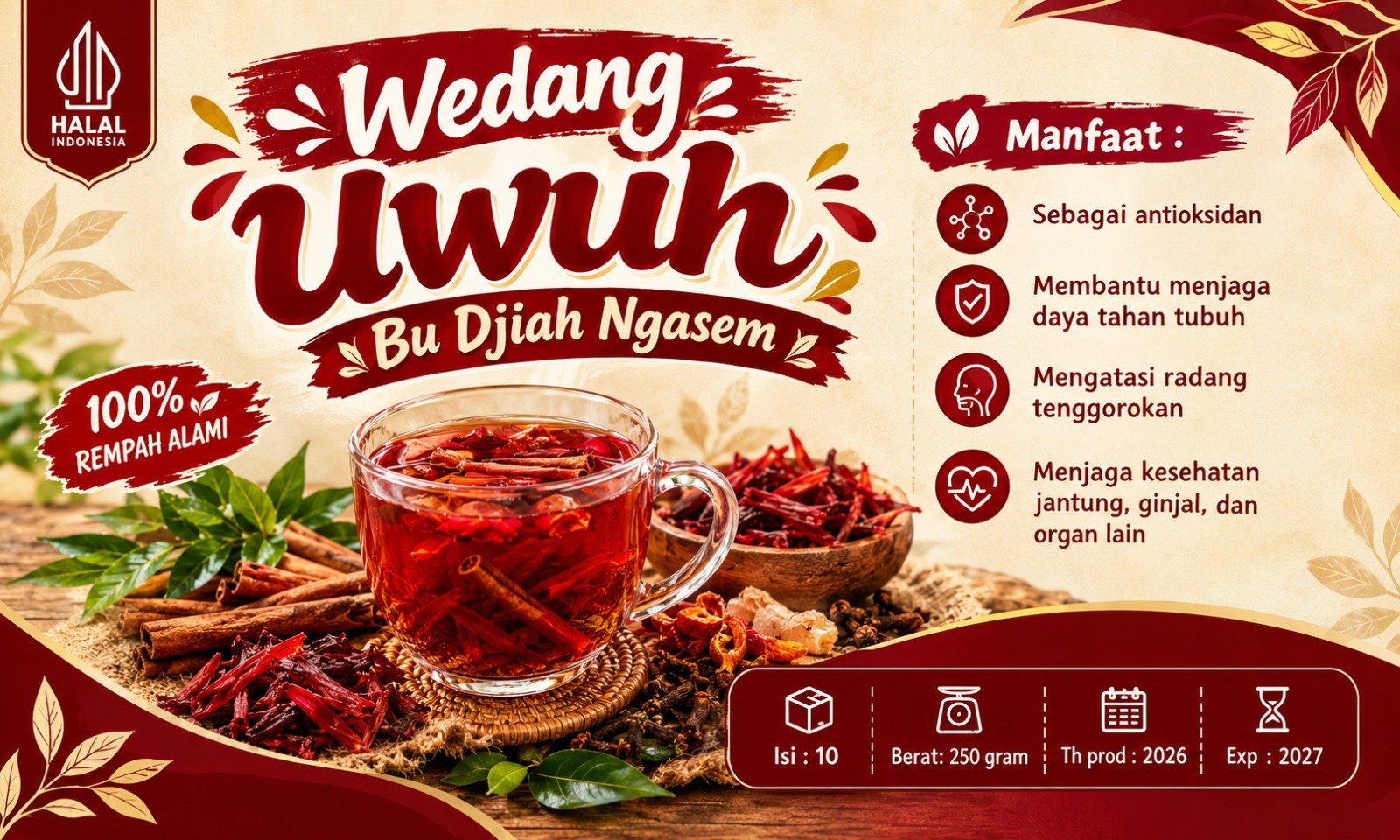 Contoh label sendiri 3
